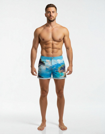Brava Cala Tailored Swim Shorts – KBAYO Premium Men's Swimwear