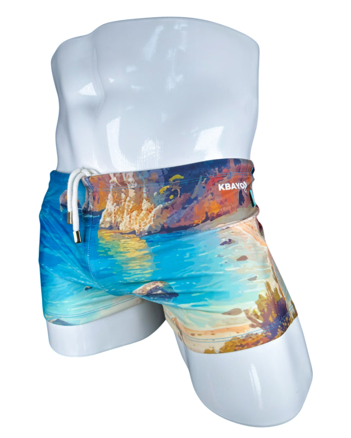 BRAVA CALA SQUARE CUT - KBAYO High-end Men's Beachwear