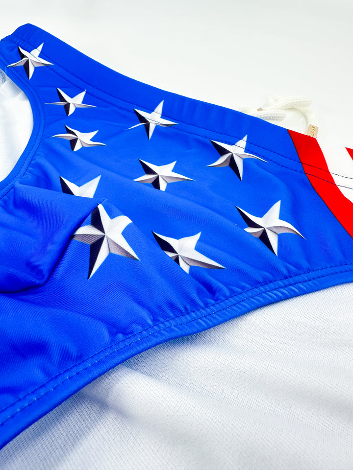 Patriot Glam Swim Brief – KBAYO Premium Men's Swimwear, photo 26