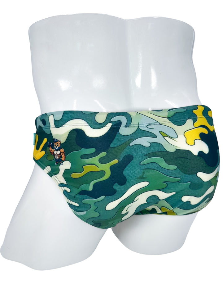 Camoflex Swim Brief – KBAYO Premium Men's Swimwear, photo 9