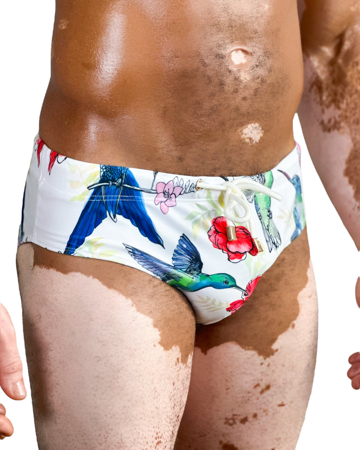 Hummingbirds Swim Brief – KBAYO Premium Men's Swimwear, photo 14