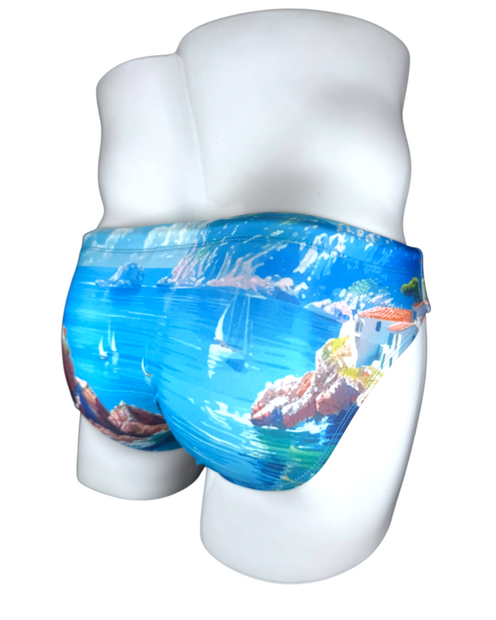 Brava Town Swimsuit – KBAYO Premium Men's Swimwear, photo 4