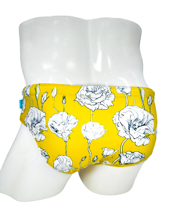 Coquina Bloom Swim Brief – KBAYO Premium Men's Swimwear, photo 6