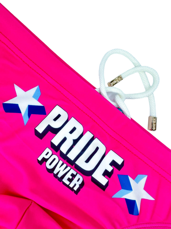PRIDE POWER Pink Swim Brief – KBAYO Premium Men's Swimwear, photo 13