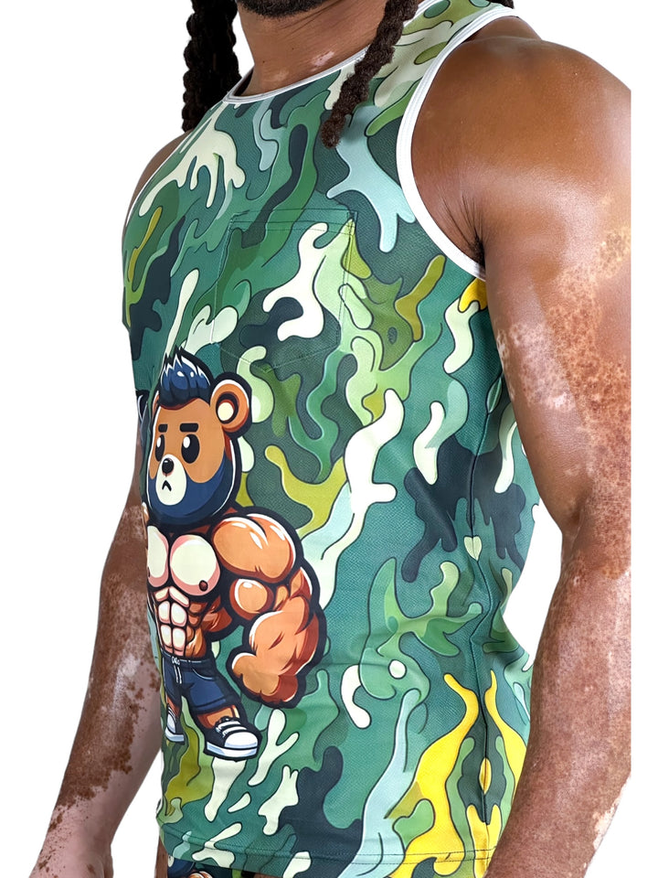 Camoflex Tank Top – KBAYO Premium Men's Swimwear, photo 26