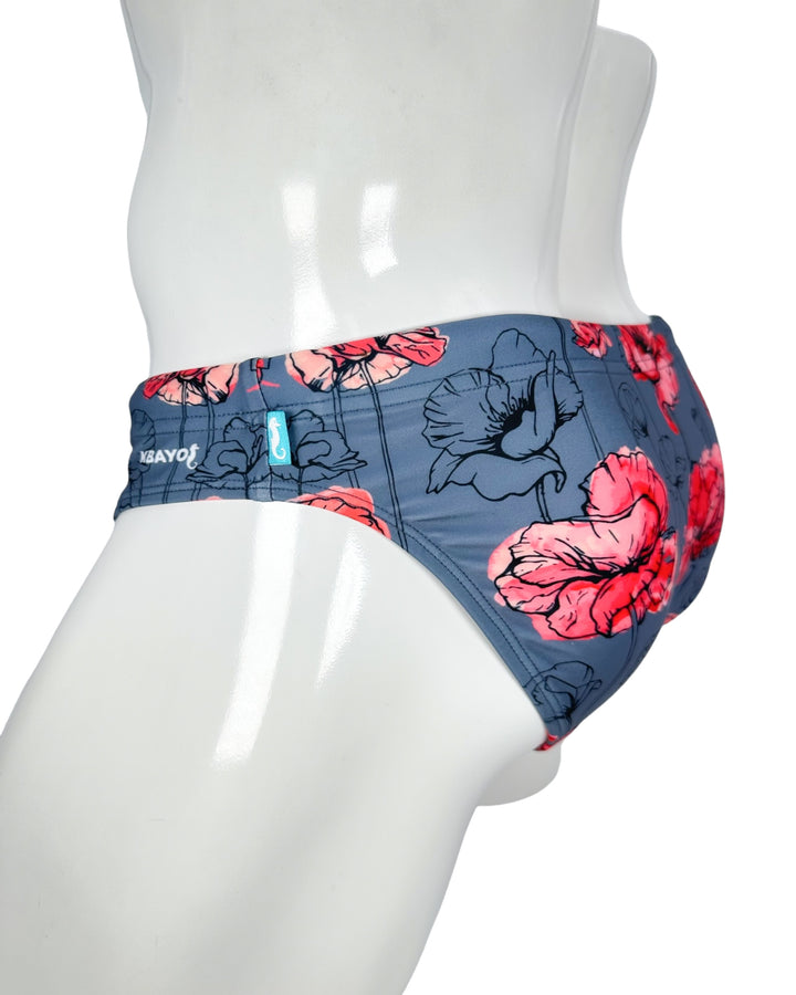 Midnight Blossom Swim Brief – KBAYO Premium Men's Swimwear, photo 5