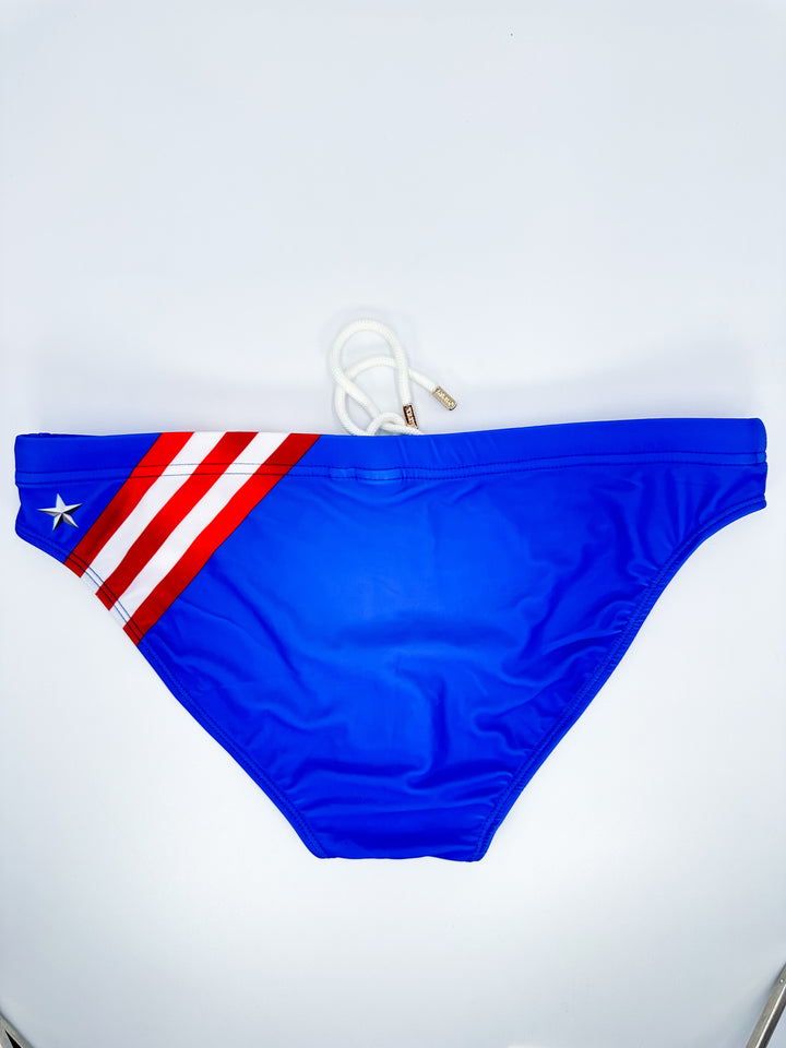 Patriot Glam Swim Brief – KBAYO Premium Men's Swimwear, photo 27