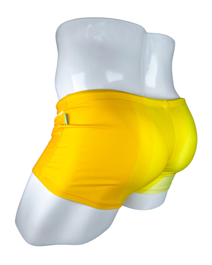 Camí De Ronda Square-Cut Swim Trunks – KBAYO Premium Men's Swimwear, photo 8