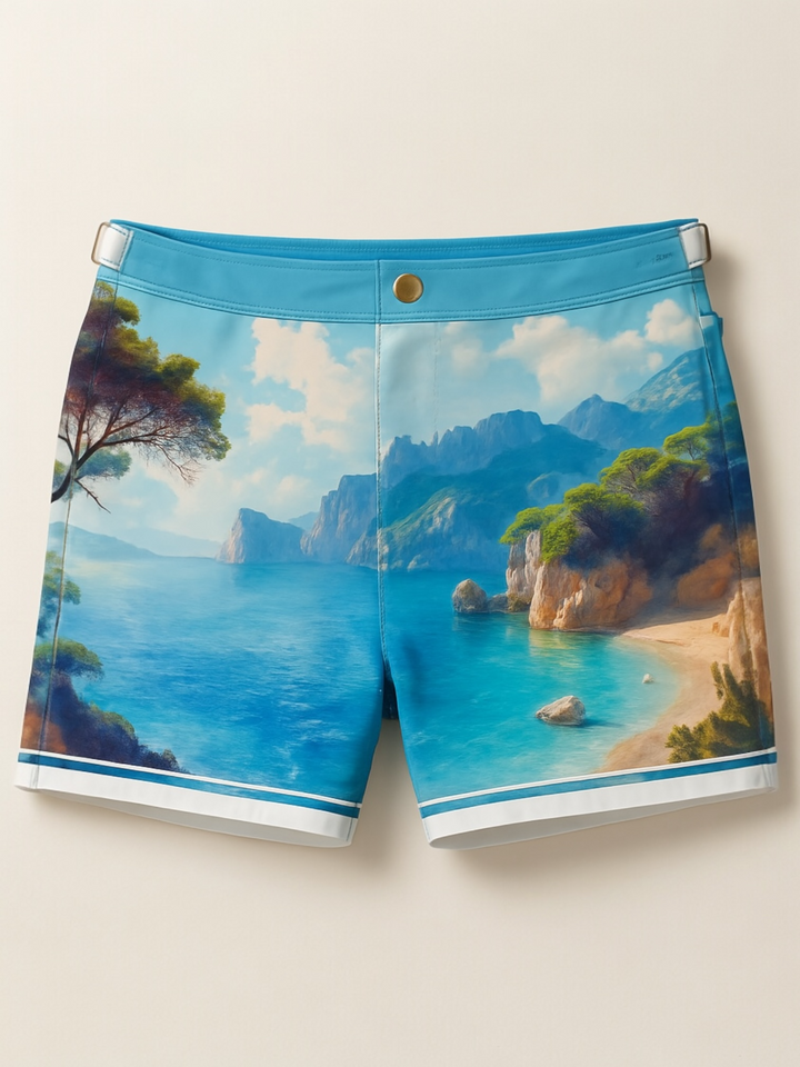 Brava Cala Tailored Swim Shorts – KBAYO Premium Men's Swimwear, photo 4