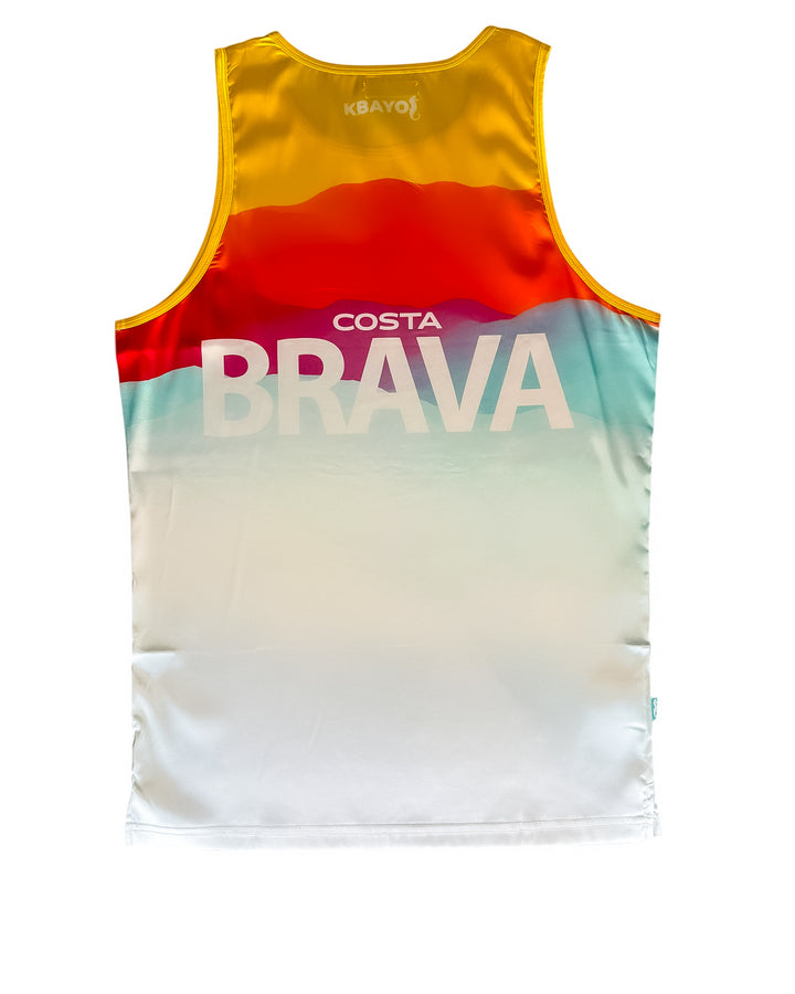 Sunset In Costa Brava Tank Top – KBAYO Premium Men's Swimwear, photo 9