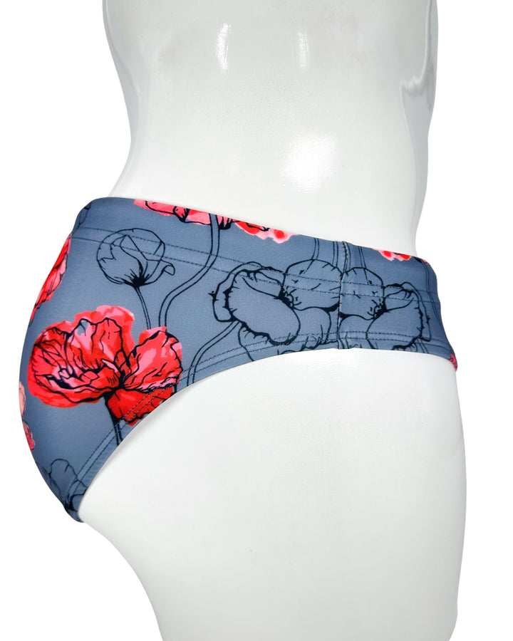 Midnight Blossom Swim Brief – KBAYO Premium Men's Swimwear, photo 8