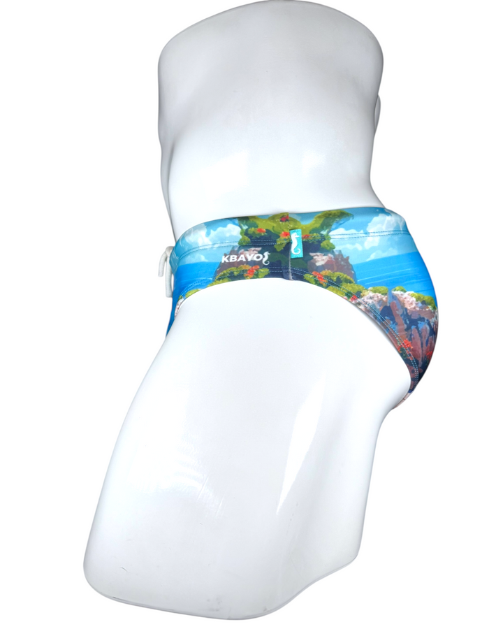 Brava Town Swimsuit – KBAYO Premium Men's Swimwear, photo 9