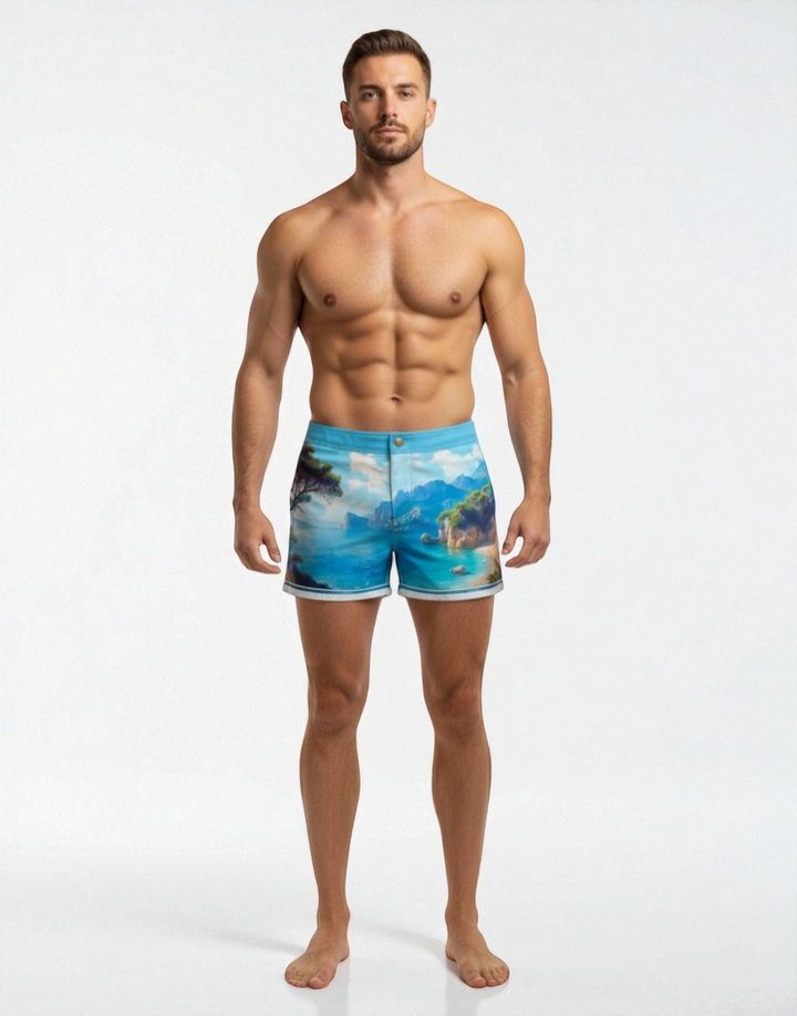 Brava Cala Tailored Swim Shorts – KBAYO Premium Men's Swimwear