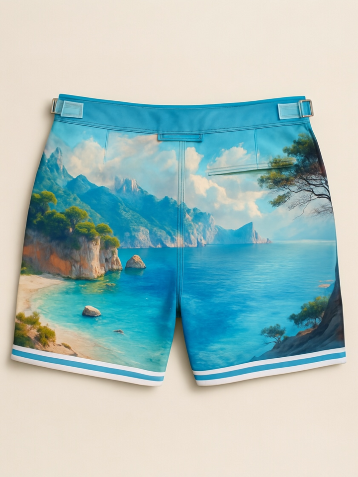 Brava Cala Tailored Swim Shorts – KBAYO Premium Men's Swimwear, photo 5