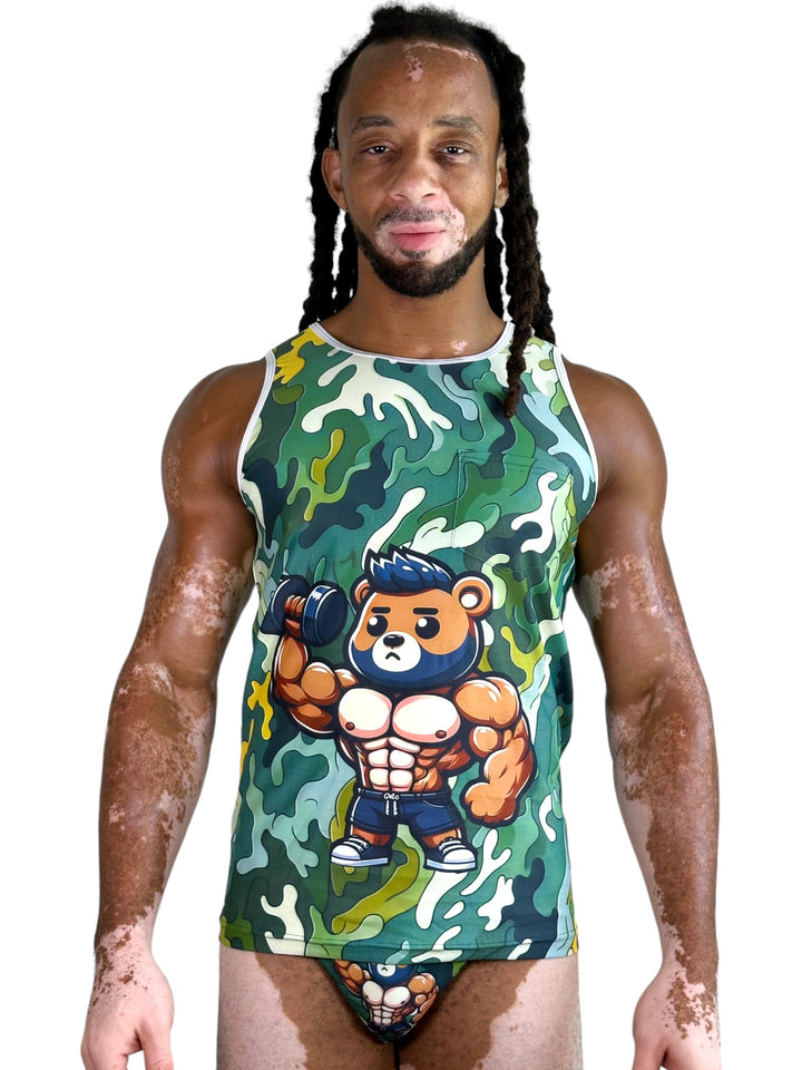 Camoflex Tank Top – KBAYO Premium Men's Swimwear, photo 20