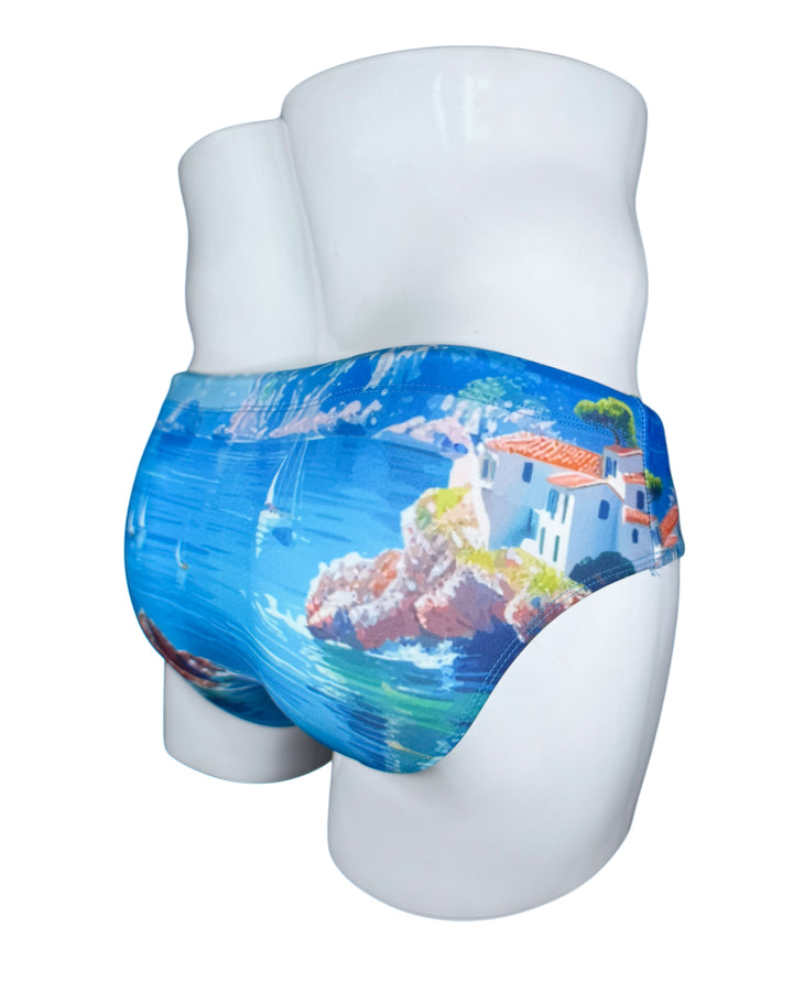 Brava Town Swim Brief – KBAYO Premium Men's Swimwear, photo 9