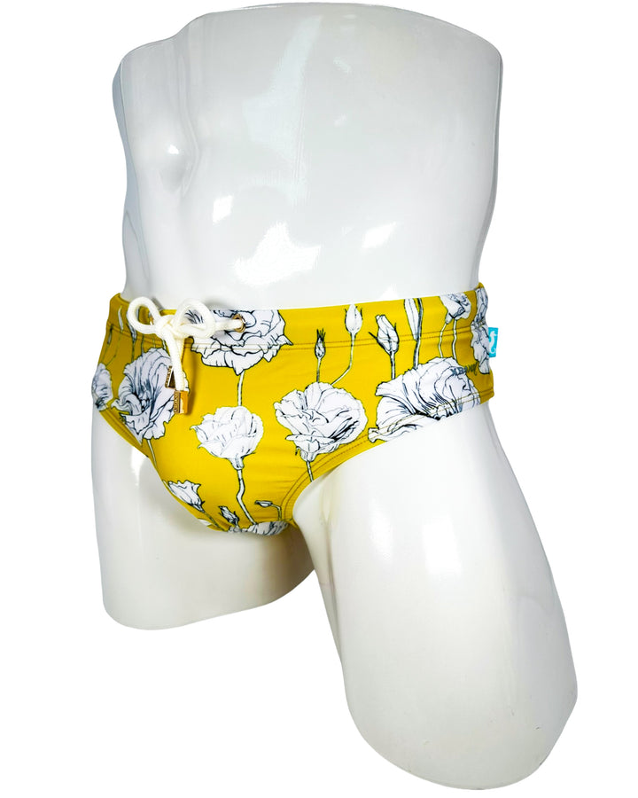 Coquina Bloom Swim Brief – KBAYO Premium Men's Swimwear