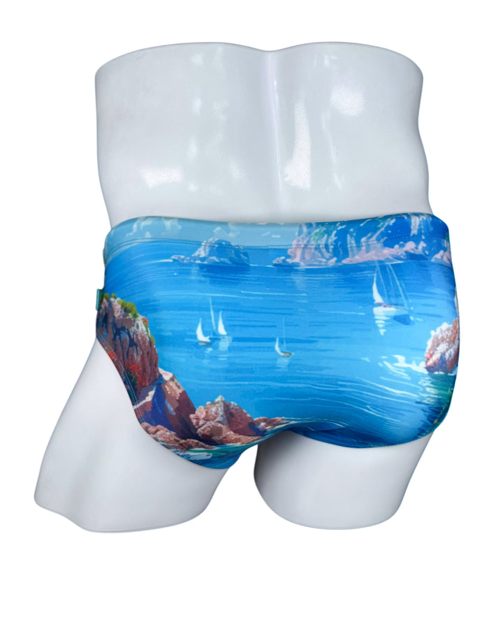 Brava Town Swim Brief – KBAYO Premium Men's Swimwear, photo 8