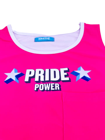 PRIDE POWER Pink Tank Top