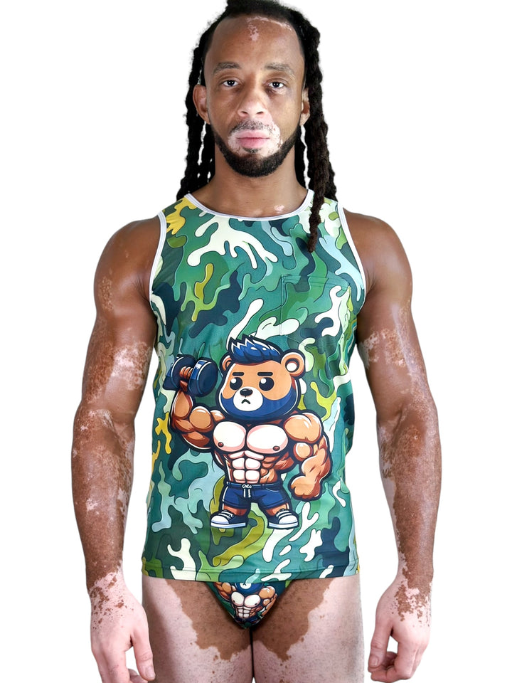 Camoflex Tank Top – KBAYO Premium Men's Swimwear, photo 22