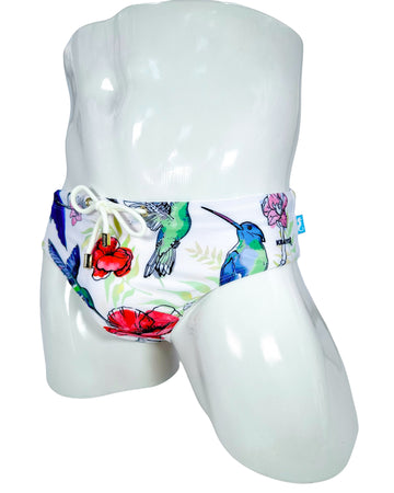 Hummingbirds Swim Brief – KBAYO Premium Men's Swimwear