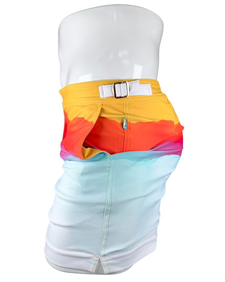 Sunset In Costa Brava Tailored Swim Shorts – KBAYO Premium Men's Swimwear, photo 20