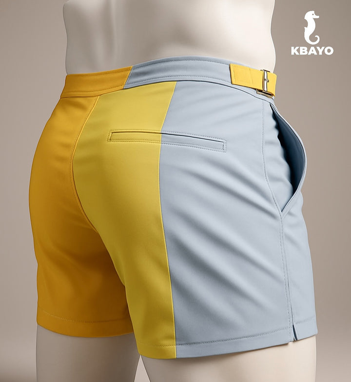 Camí De Ronda Tailored Swim Shorts – KBAYO Premium Men's Swimwear, photo 3