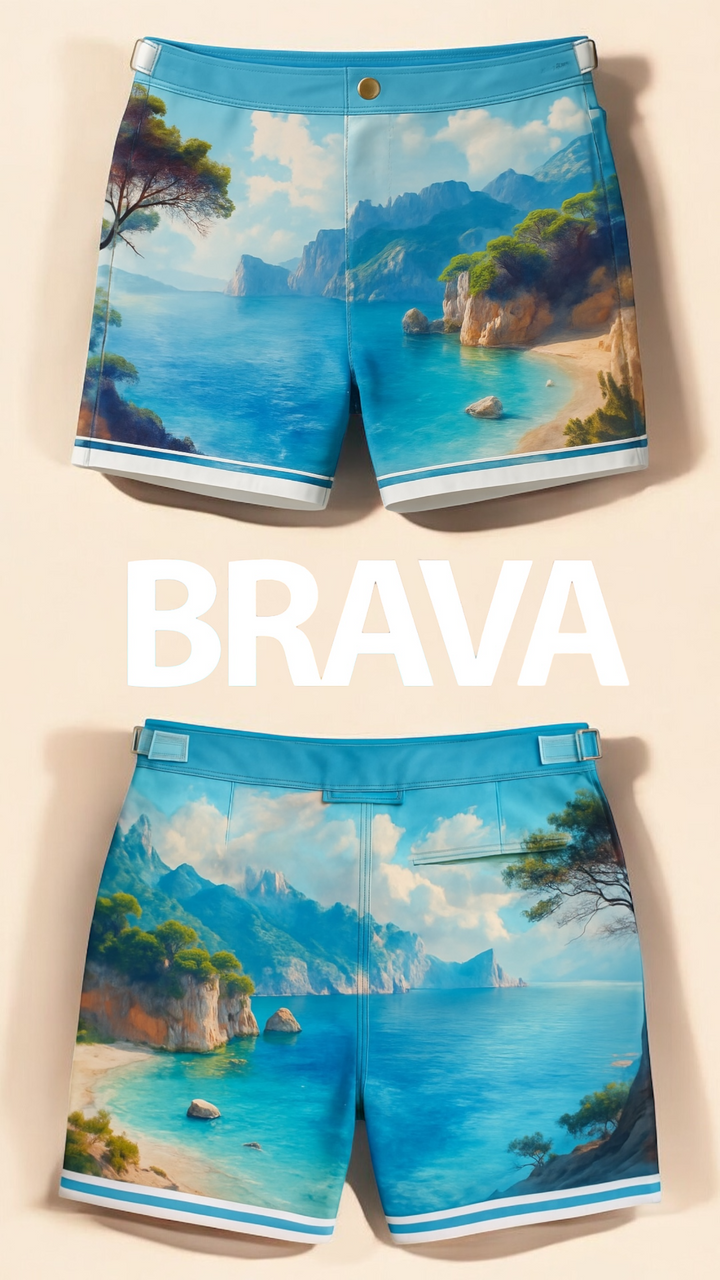 Brava Cala Tailored Swim Shorts – KBAYO Premium Men's Swimwear, photo 25