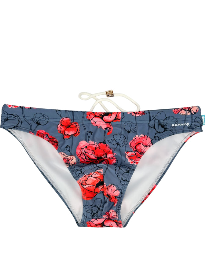 Midnight Blossom Swim Brief – KBAYO Premium Men's Swimwear, photo 12