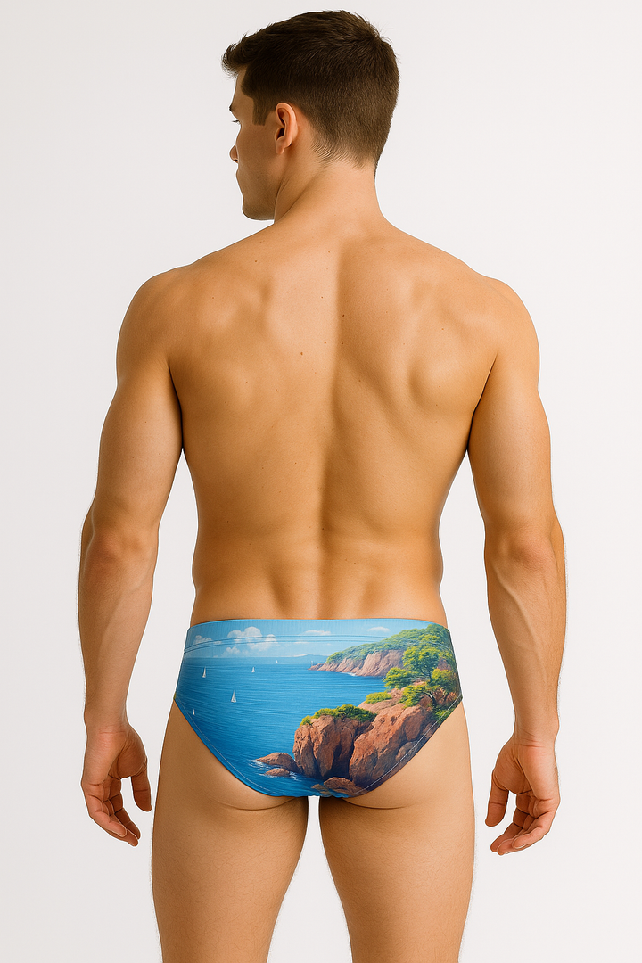 Brava Town Swim Brief – KBAYO Premium Men's Swimwear, photo 24