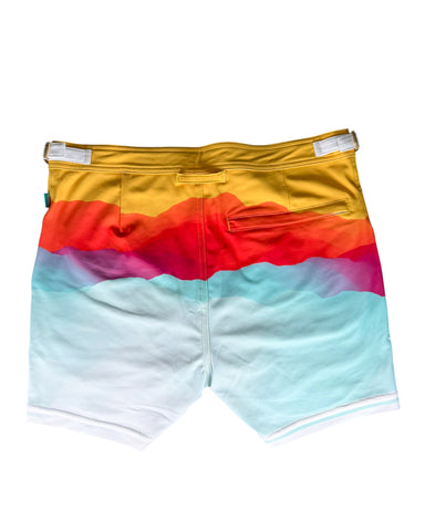 SUNSET IN COSTA BRAVA SHORTS