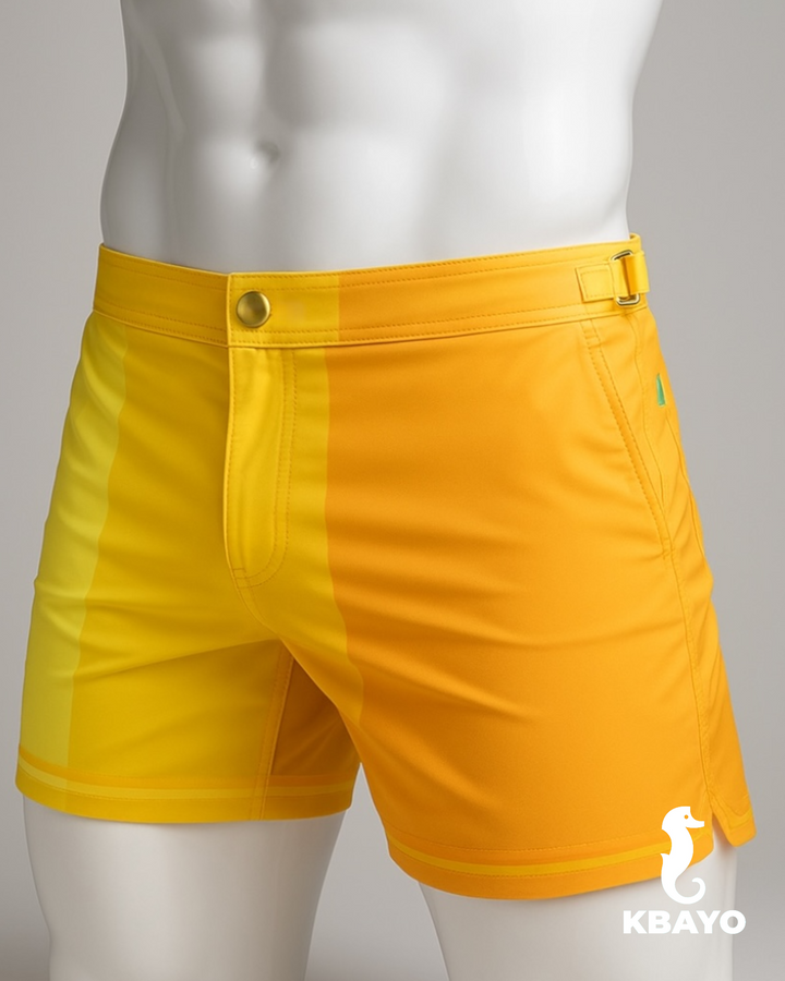 Camí De Ronda Tailored Swim Shorts – KBAYO Premium Men's Swimwear, photo 2