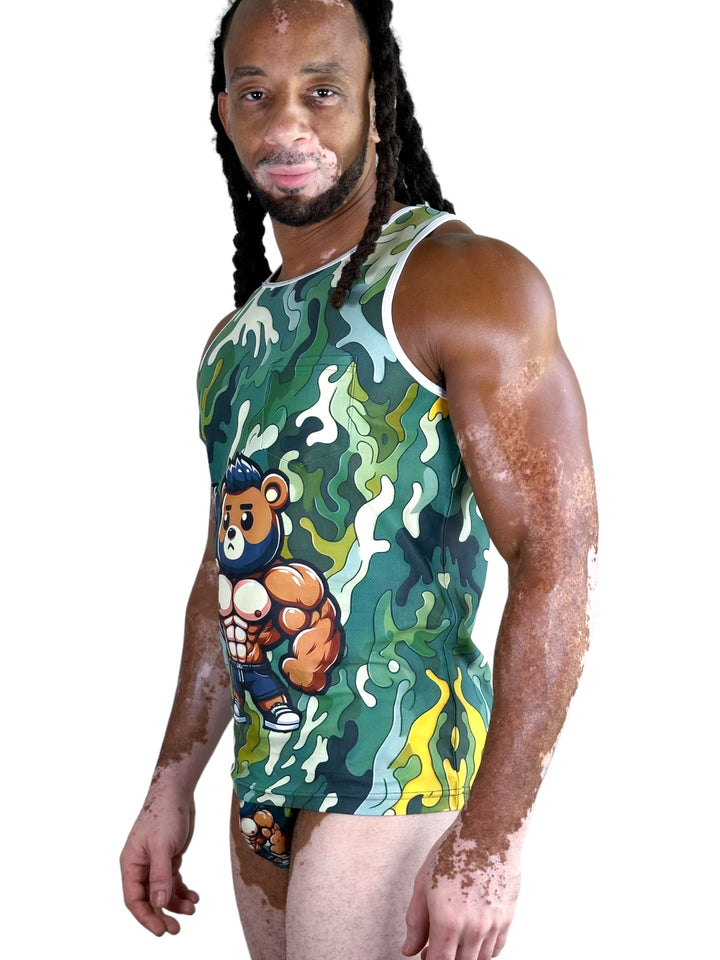 Camoflex Tank Top – KBAYO Premium Men's Swimwear, photo 25