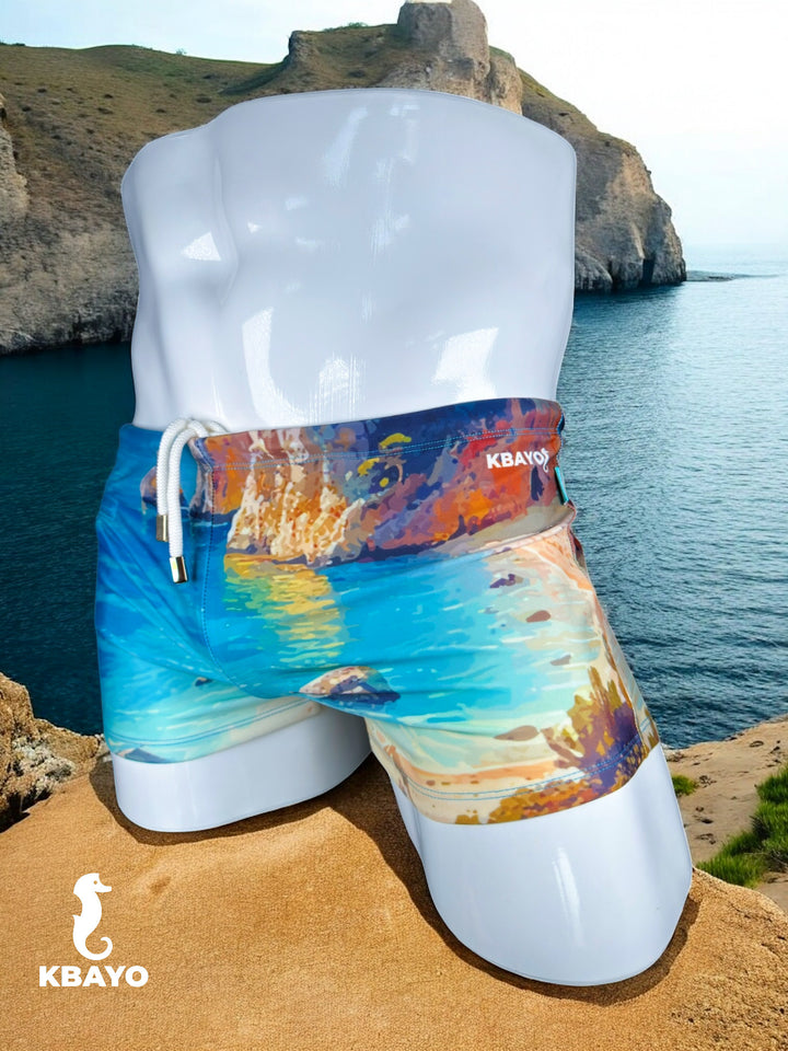 BRAVA CALA SQUARE CUT - KBAYO High-end Men's Beachwear