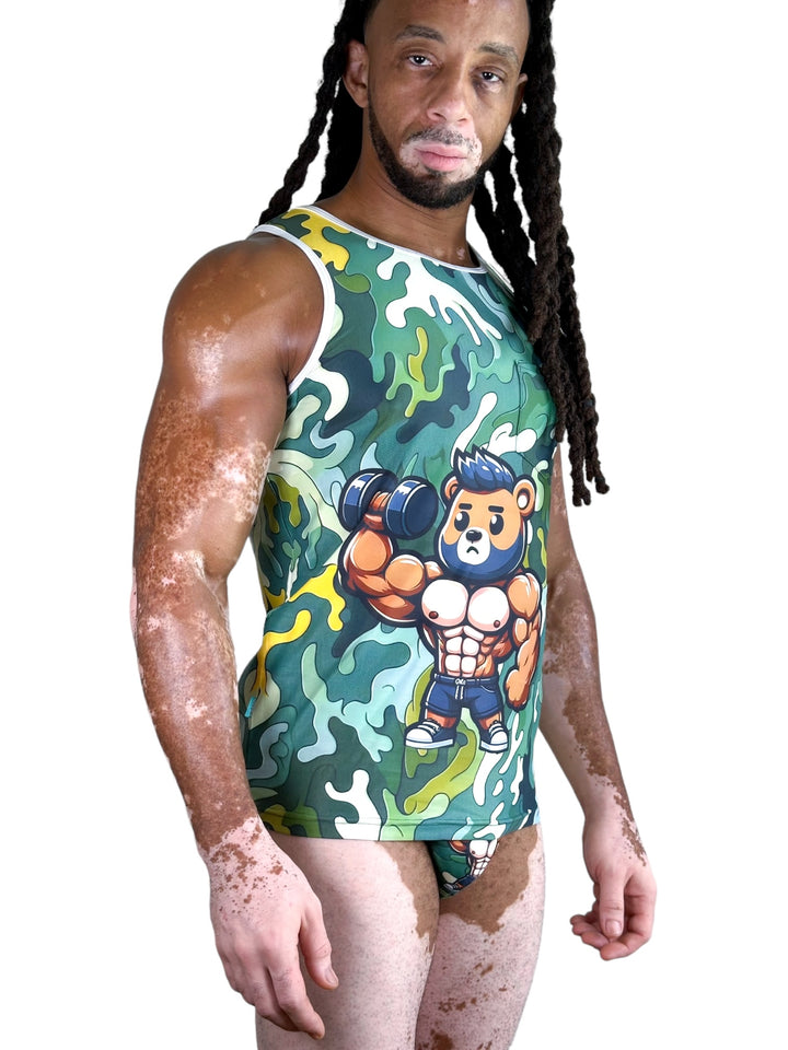 Camoflex Tank Top – KBAYO Premium Men's Swimwear, photo 29