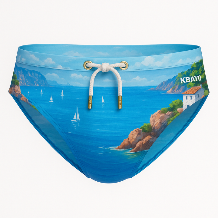 Brava Town Swim Brief – KBAYO Premium Men's Swimwear, photo 22
