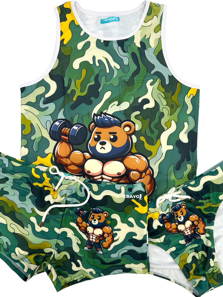 Camoflex Tank Top – KBAYO Premium Men's Swimwear, photo 10