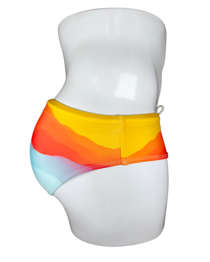 Sunset In Costa Brava Swim Brief – KBAYO Premium Men's Swimwear, photo 9