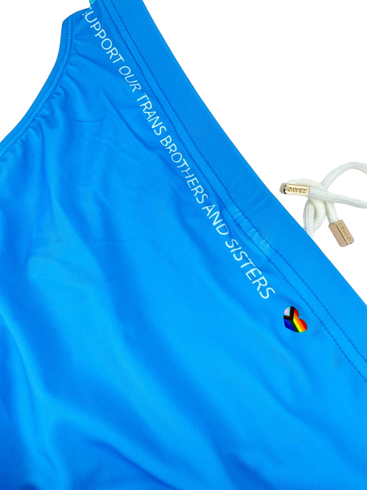 PRIDE POWER Light Blue Swim Brief – KBAYO Premium Men's Swimwear, photo 24