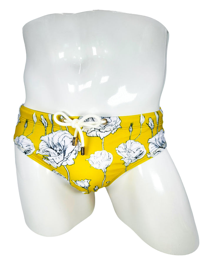 Coquina Bloom Swim Brief – KBAYO Premium Men's Swimwear, photo 3