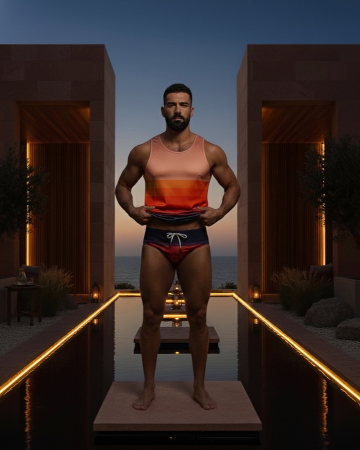 ALÍ TANK TOP - KBAYO Premium Men's Beachwear