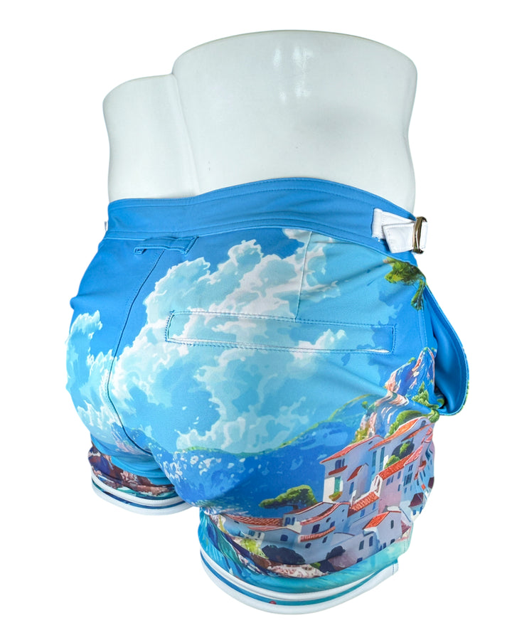 Brava Town Tailored Swim Shorts – KBAYO Premium Men's Swimwear, photo 14