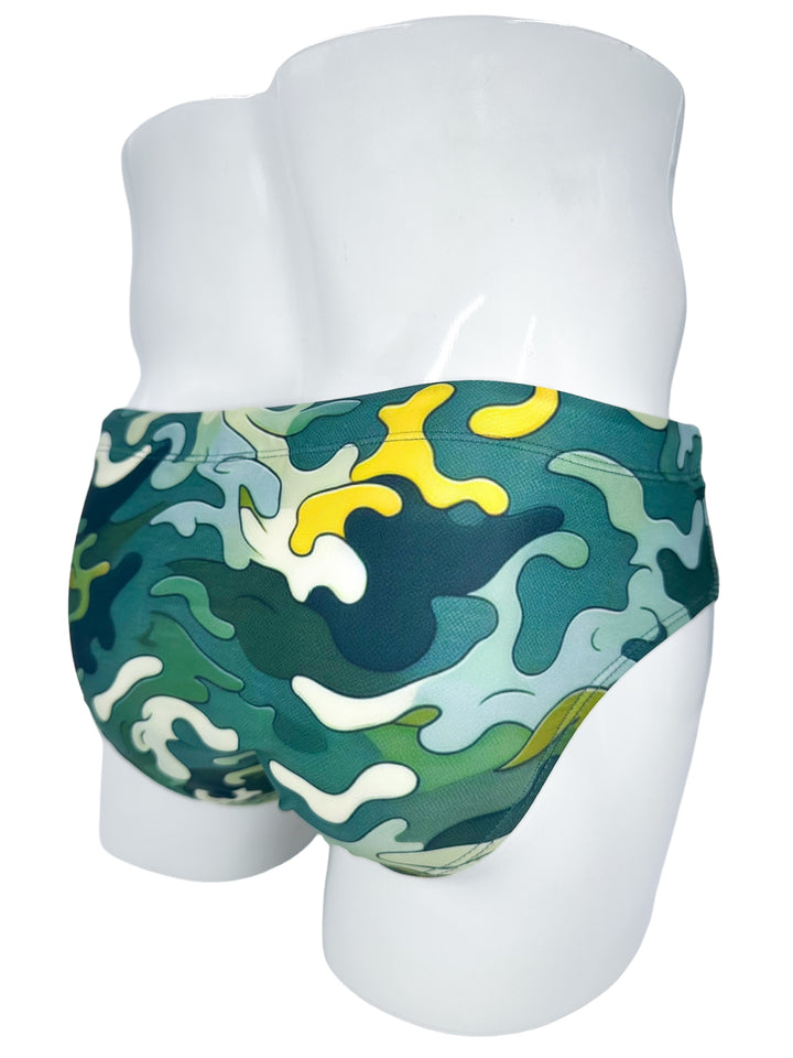 Camoflex Swim Brief – KBAYO Premium Men's Swimwear, photo 8