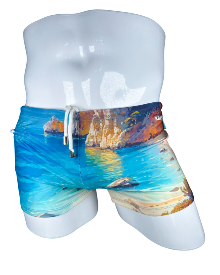 BRAVA CALA SQUARE CUT - KBAYO High-end Men's Beachwear