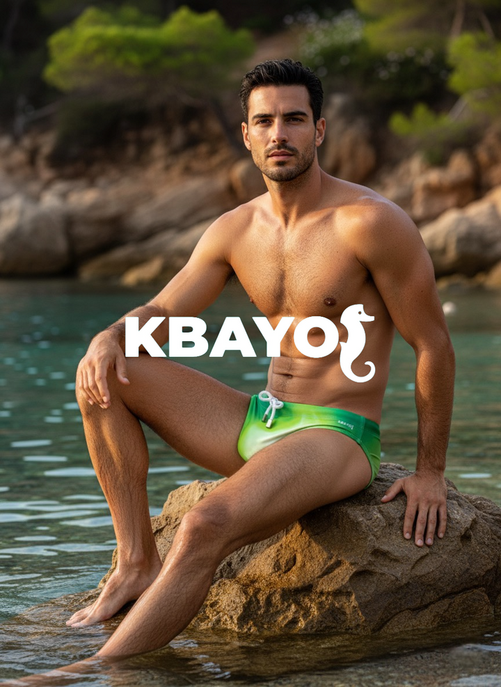 Emerald Beach Swimsuit – KBAYO Premium Men's Swimwear, photo 16