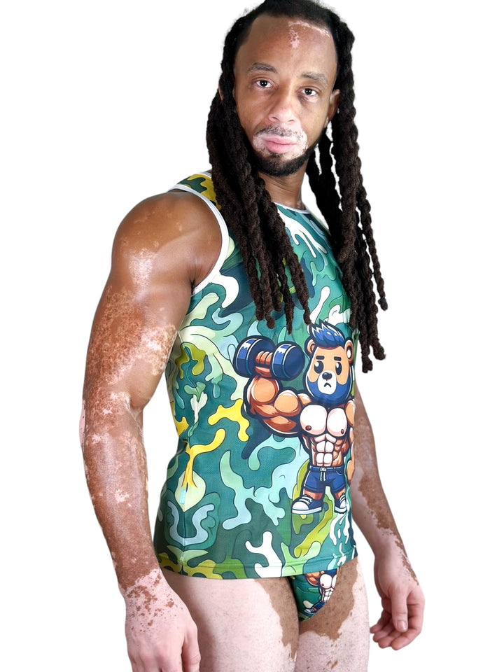 CAMOFLEX Tank Top - KBAYO High-end Men's Beachwear