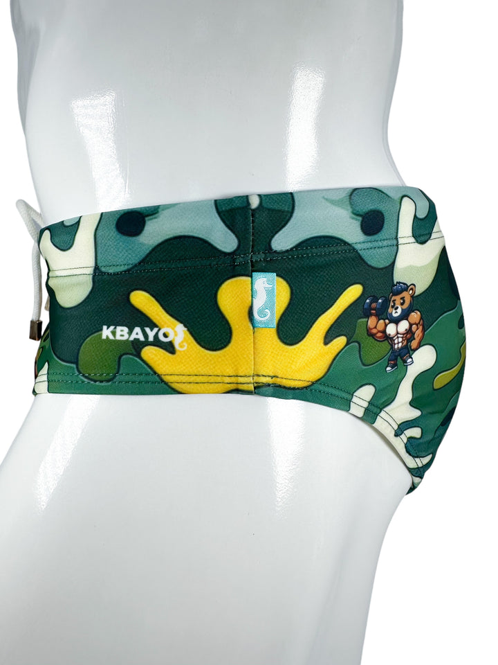 Camoflex Swim Brief – KBAYO Premium Men's Swimwear, photo 4