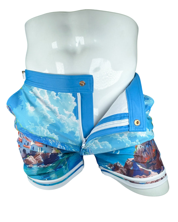 Brava Town Tailored Swim Shorts – KBAYO Premium Men's Swimwear, photo 16