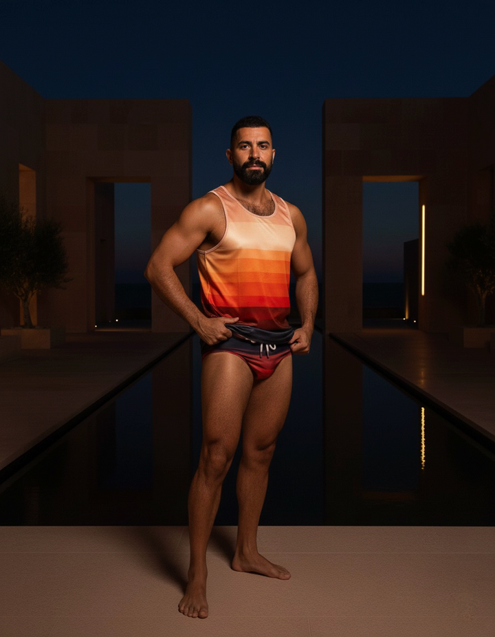 ALÍ TANK TOP - KBAYO Premium Men's Beachwear