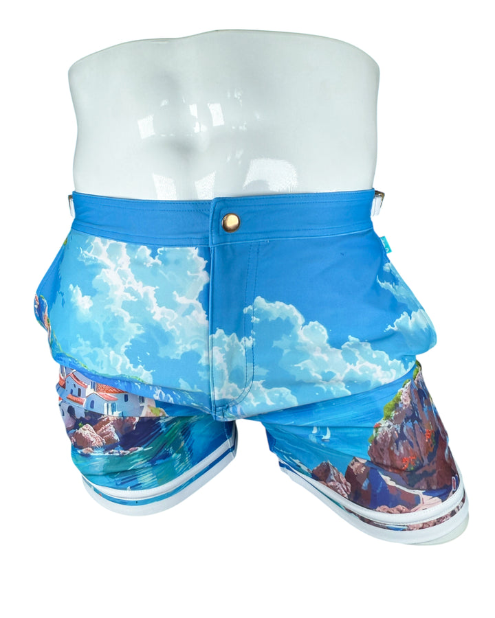 Brava Town Tailored Swim Shorts – KBAYO Premium Men's Swimwear, photo 9